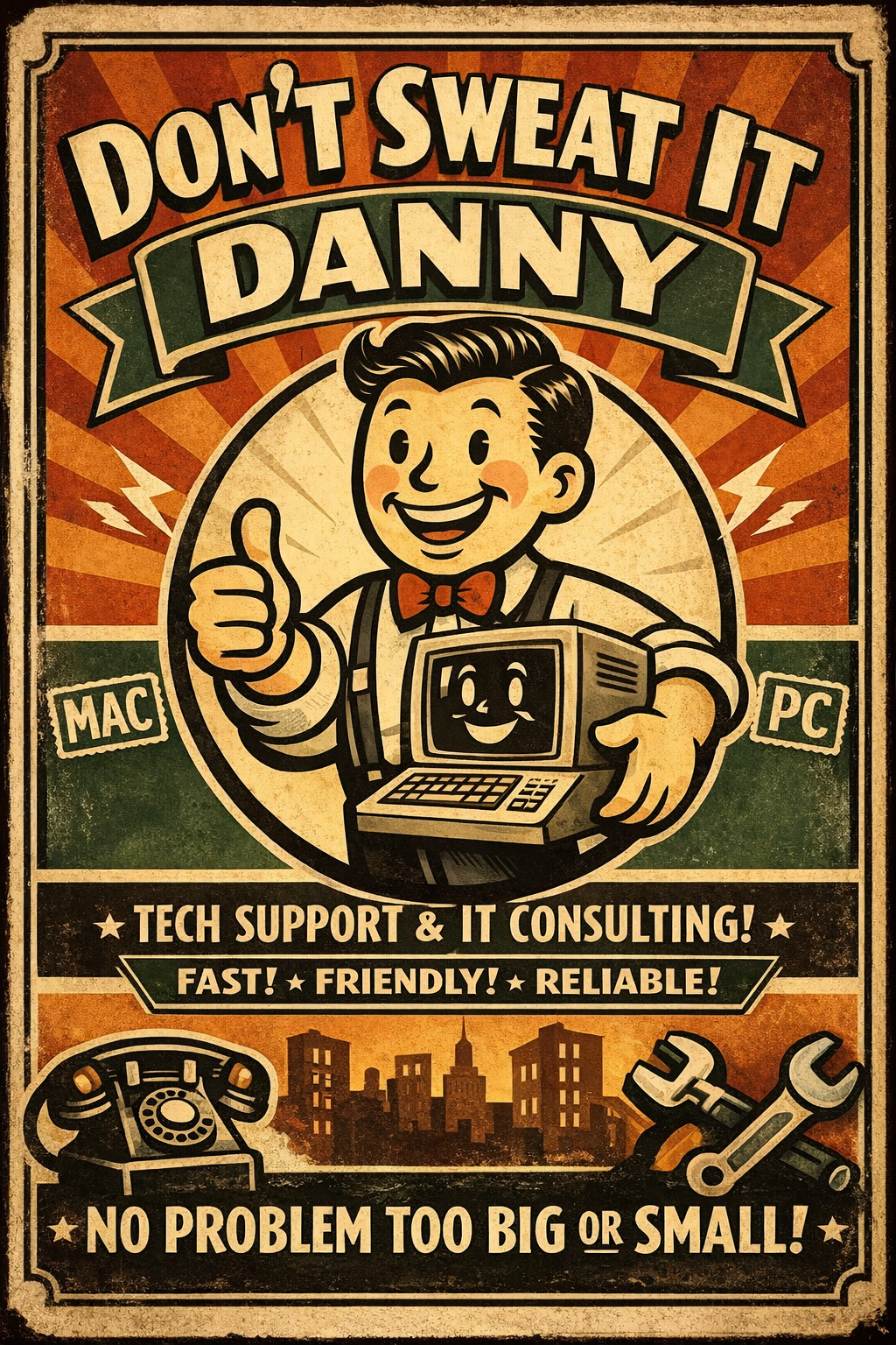 Don't Sweat It Danny - Tech Support & IT Consulting