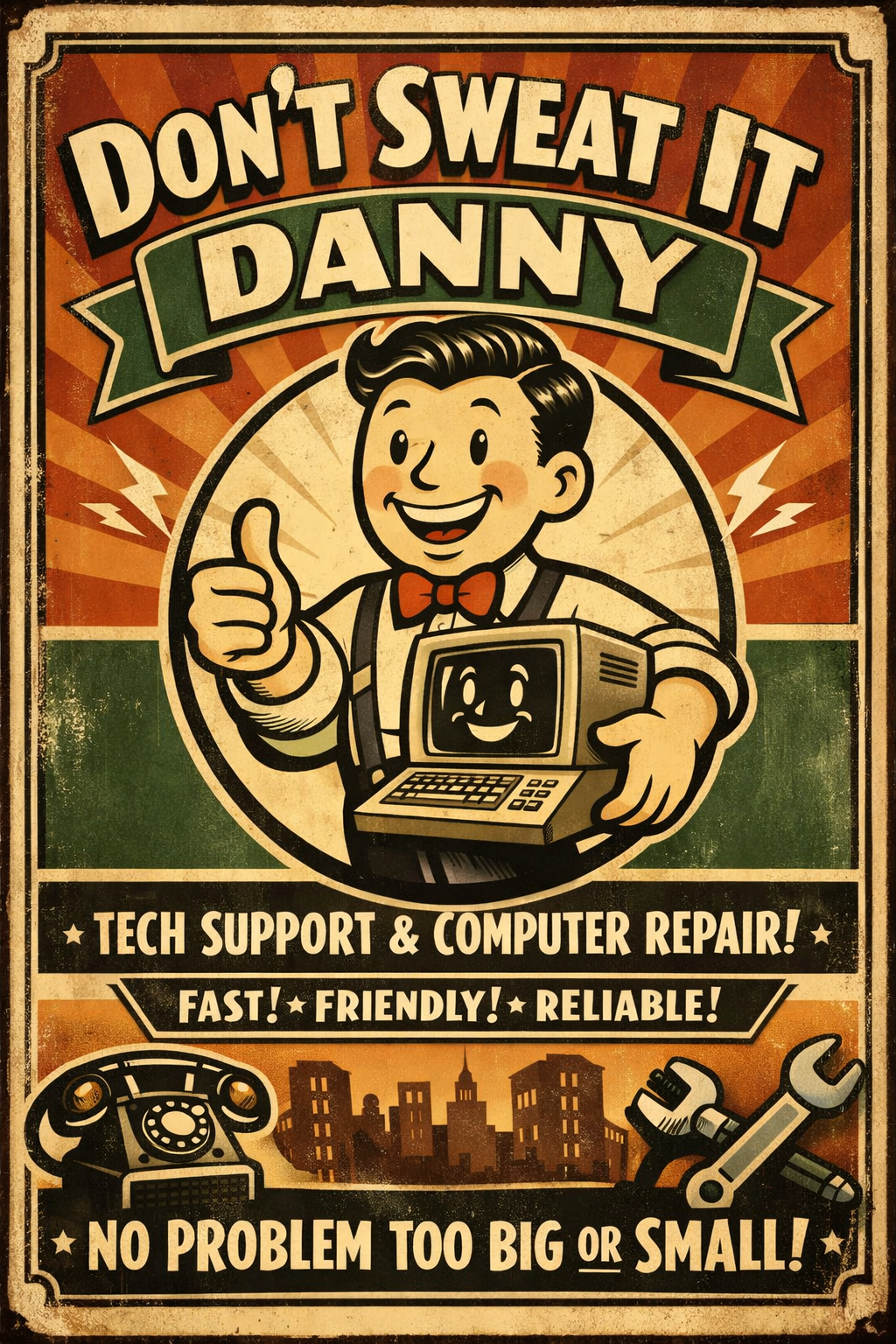 Don't Sweat It Danny - Tech Support & Computer Repair